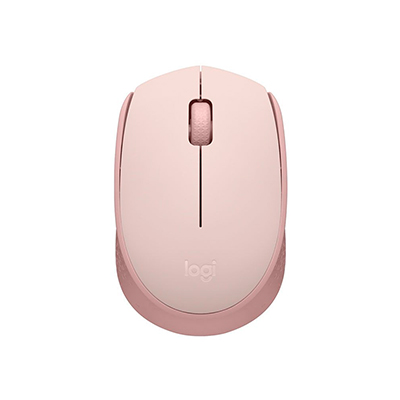 MOUSE INALAMBRICO LOGITECH M170 ROSADO