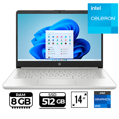 PORTATIL HP 14-DQ3502LA CELERON