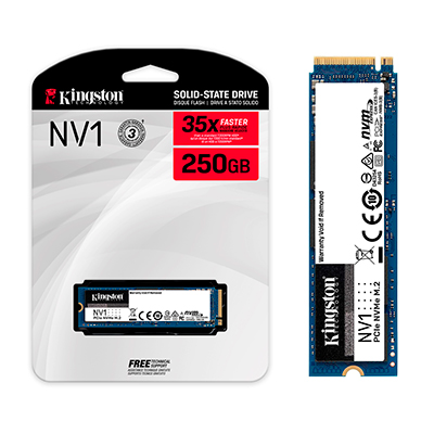 DISCO SSD PCI EXPRESS M2 NV1 SNVS 250GB KINGSTON