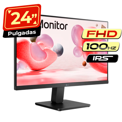 MONITOR LG 24 24MR400-B 5MS 100HZ FHD HDMI - VGA