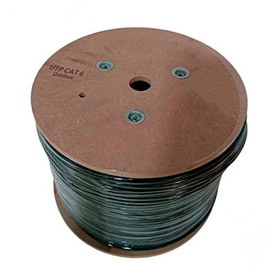 CABLE DE RED UTP CAT6 305M SAT EXTERIOR 100% COBRE