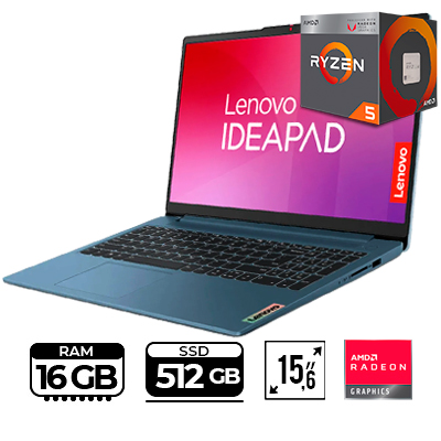 PORTATIL LENOVO IP SLIM 3 15AMN8 RYZEN 5