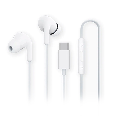 AUDIFONOS XIAOMI TIPO C EARPHONES BLANCOS