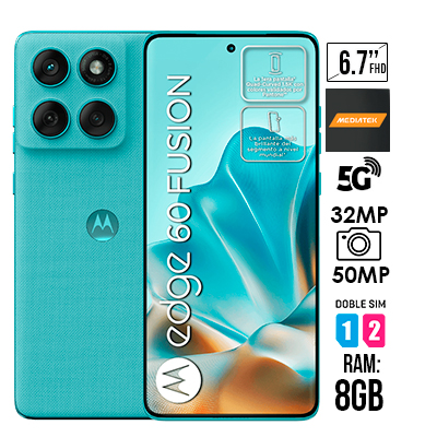 CELULAR MOTOROLA EDGE 60 FUSION 256GB 5G VERDE