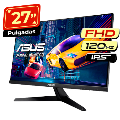 MONITOR ASUS GAMING VY279HGR IPS FHD HDMI - VGA 27