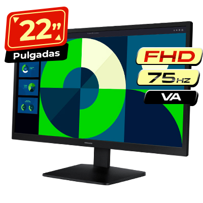 MONITOR SAMSUNG ESSENTIAL S3 S31GD LS22D310EANXZA 22 HDMI - VGA