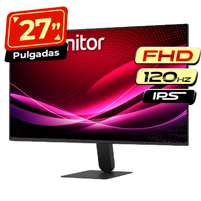 MONITOR LG 27 27U411A-B 120HZ FHD HDMI - VGA