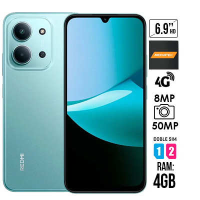 CELULAR XIAOMI REDMI 15C 256GB VERDE