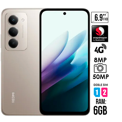 CELULAR XIAOMI REDMI 15 128GB TITAN GRAY