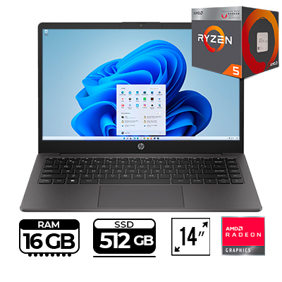PORTATIL HP 245 G10 RYZEN 5 / 16GB