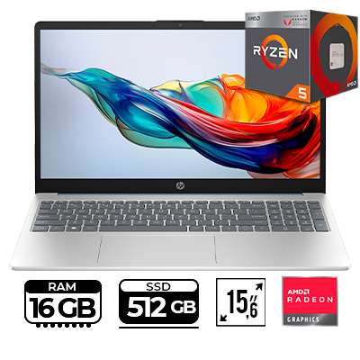 PORTATIL HP 15-FC0256LA RYZEN 5