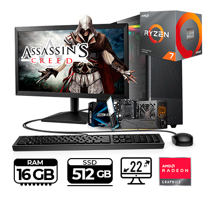 COMPUTADOR GAMER JANUS AXON XTREME RYZEN 7