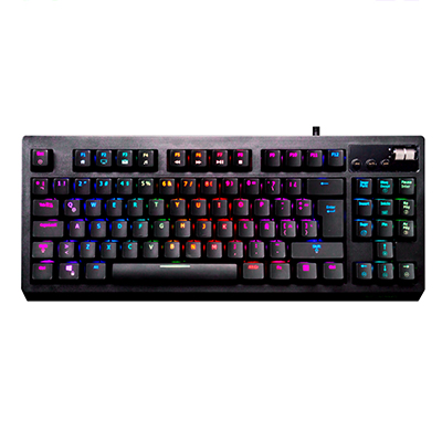 TECLADO MECANICO VSG VG-K387-BLK-BLU