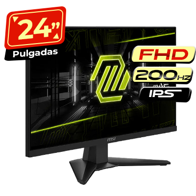 MONITOR MSI 24 MAG 244F HDMI - DISPLAY PORT