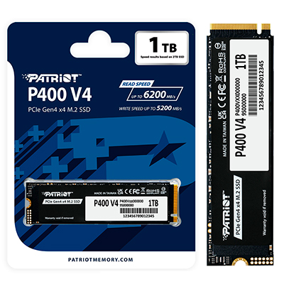 DISCO SSD PCI EXPRESS M2 PATRIOT P400 V4 1TB