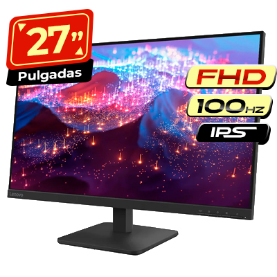 MONITOR LENOVO L27-4E FHD HDMI - VGA 27