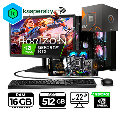 COMPUTADOR GAMER COMPUMAX CUBEX RYZEN 7