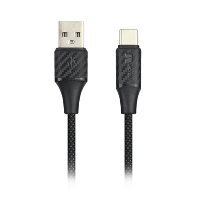 CABLE USB A TIPO C TRENZADO 2M JALTECH JAL-A13