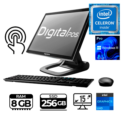 COMPUTADOR TODO EN UNO DIGITAL POS DIG-156W-V3 CELERON