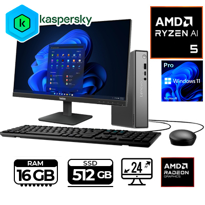 COMPUTADOR LENOVO THINKCENTRE TINY NEO 55Q GEN 6 RYZEN 5 AI